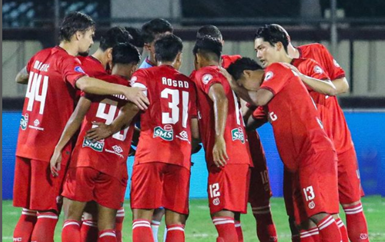 Para pemain Semen Padang di Liga 1.