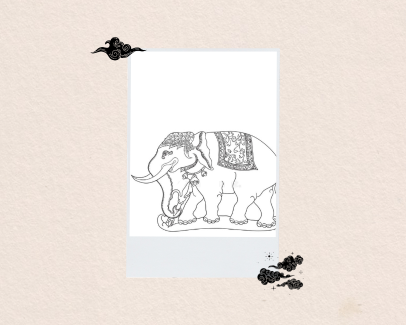 Ilustrasi tokoh wayang Gajah Sena (RADAR MADIUN)