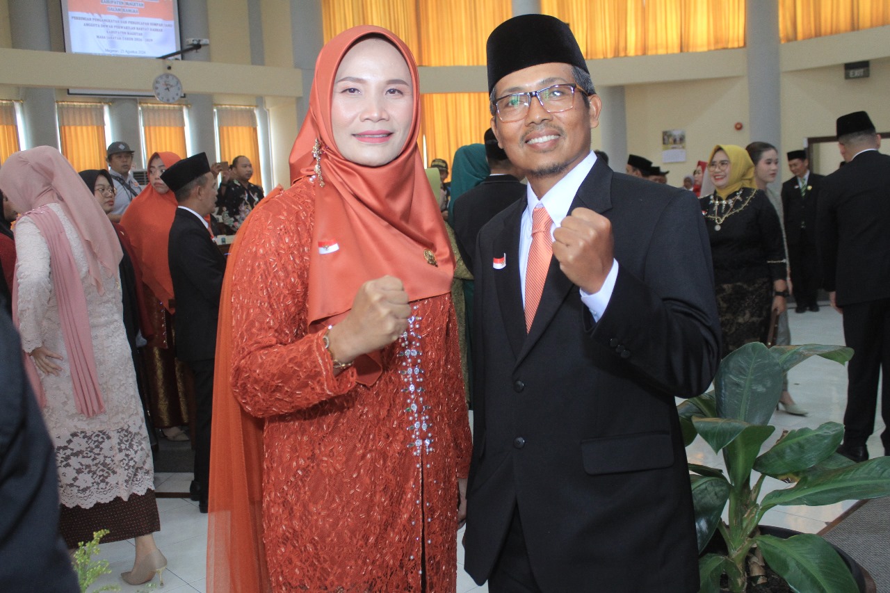 PASUTRI: Winarto dan Preminiwati, dua legislator PKS yang merupakan pasutri.