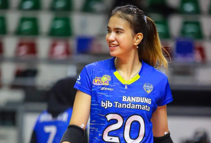 CANTIK: Shella Bernadetha masuk daftar pemain Jabar di PON 2024.