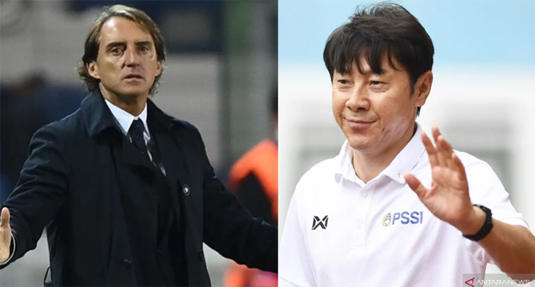 Mancini vs Shin Tae-yong.