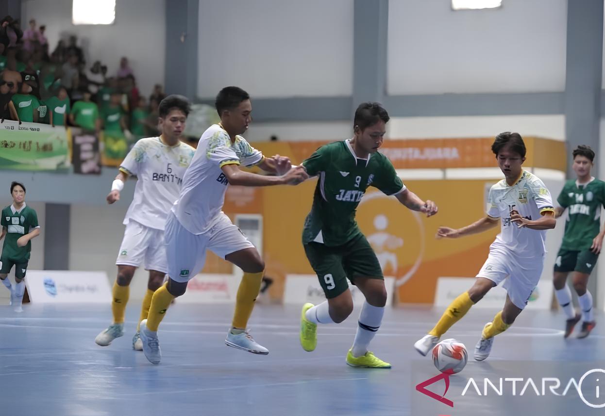 Tim futsal putra Jatim ke final.