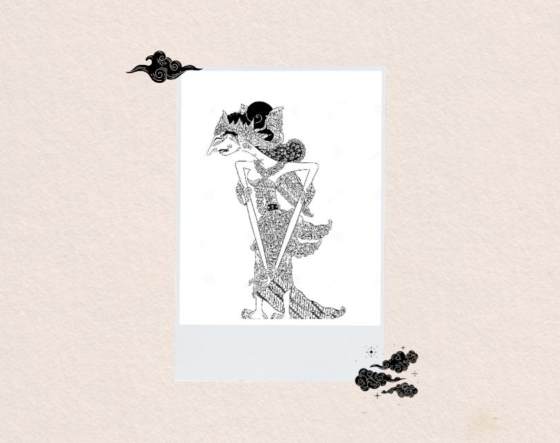 Ilustrasi tokoh wayang Dewi Triwati (RADAR MADIUN)