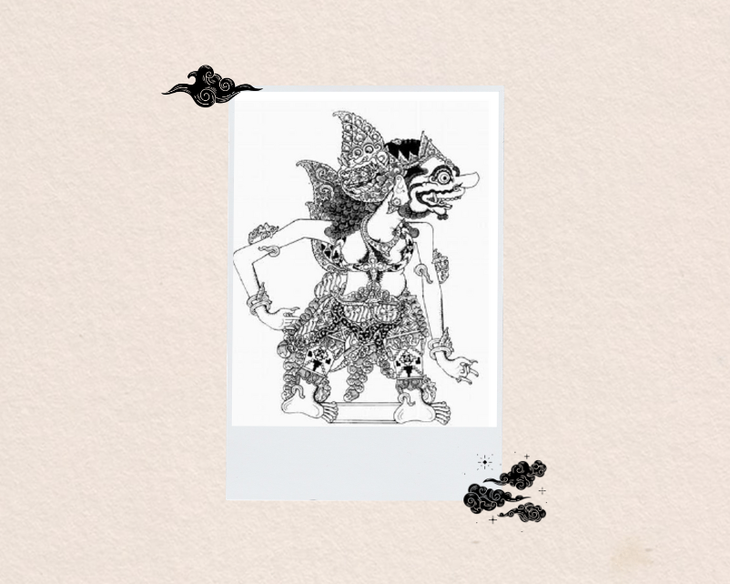Ilustrasi tokoh wayang Prabu Hiranyakasipu (RADAR MADIUN)