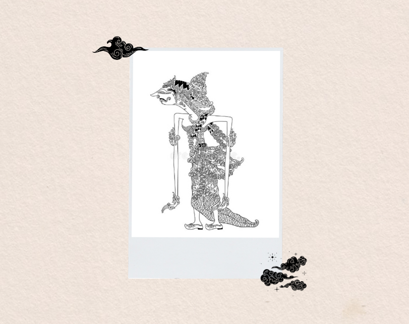 Ilustrasi tokoh wayang Dewi Gangga (RADAR MADIUN)