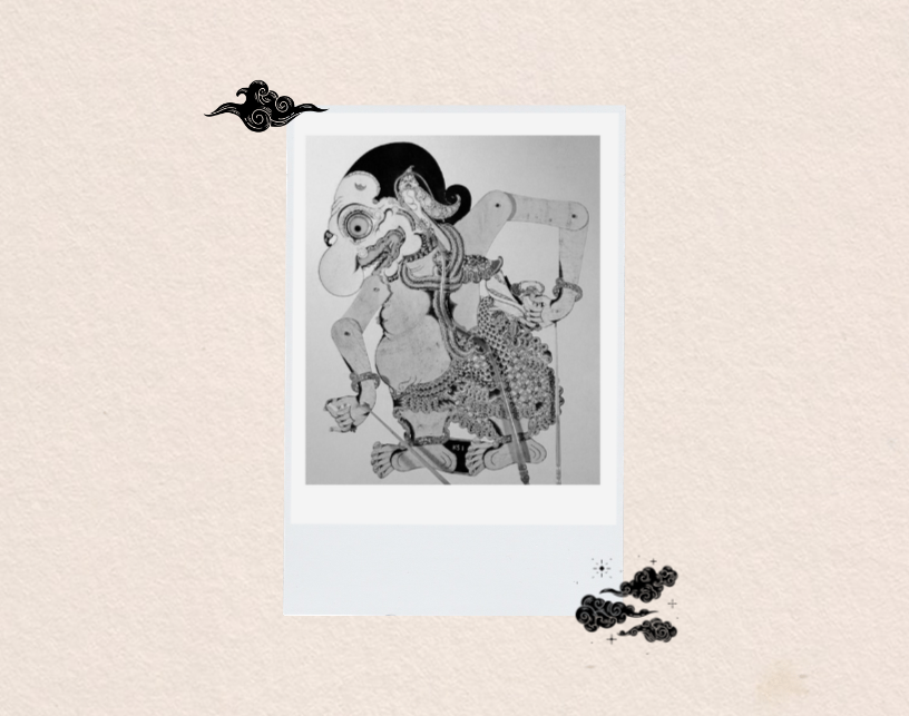 Ilustrasi tokoh wayang Buta Terong (RADAR MADIUN)