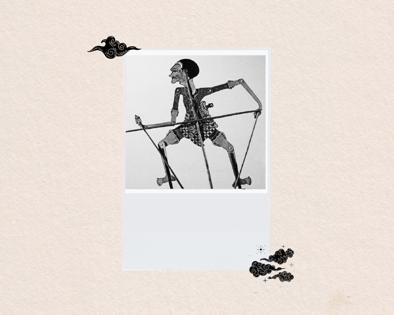 Ilustrasi tokoh wayang Cekruk Truna (RADAR MADIUN)