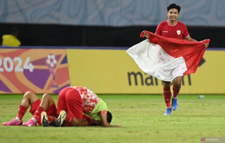 Timnas U-20 saat berlaga di Piala AFF lalu.