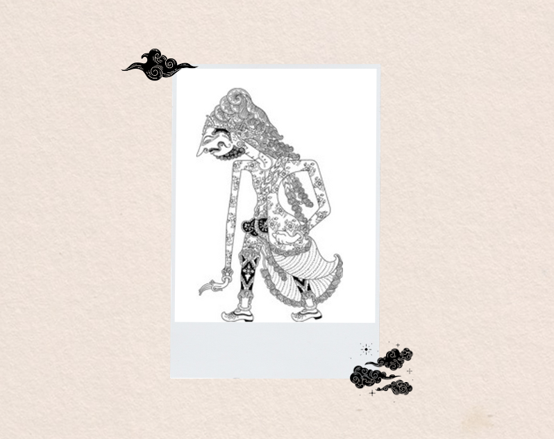 Ilustrasi tokoh wayang Resi Wasista (RADAR MADIUN)