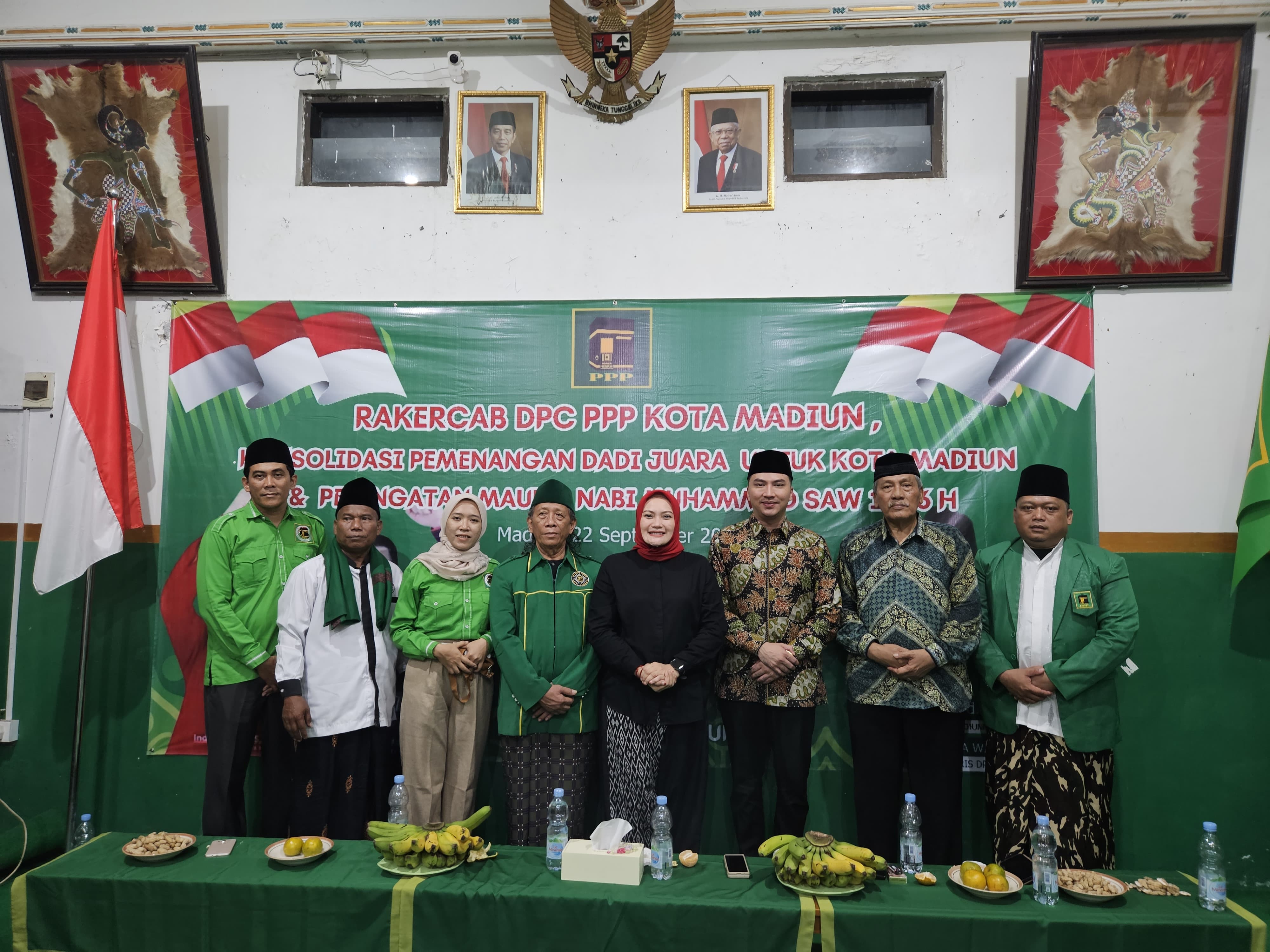SOLID: Rakercab Konsolidasi Pemenangan PPP untuk Pilkada Kota Madiun pada Minggu (22/9).