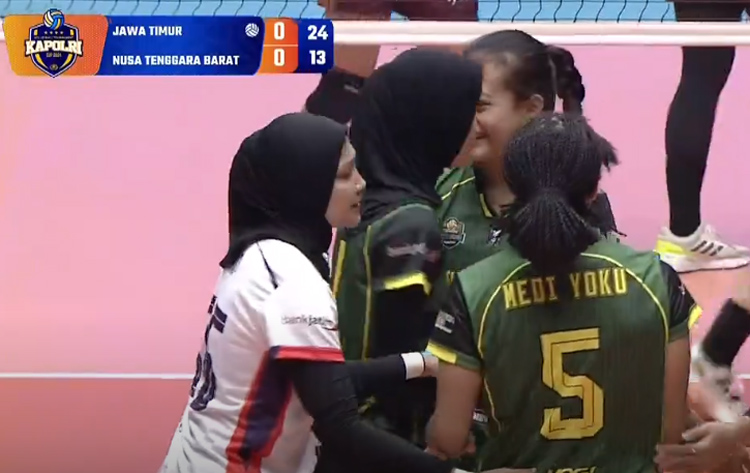 Meski tanpa Megawati, putri Jatim menang mudah atas NTB.