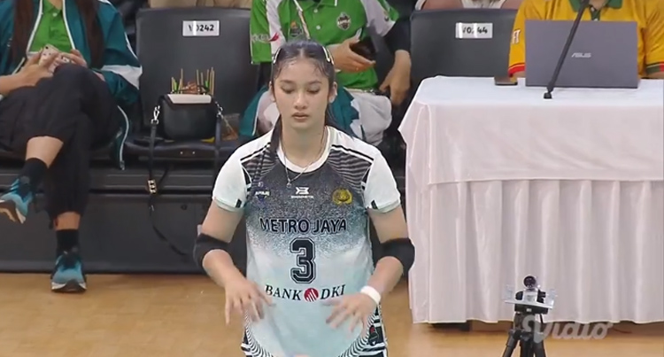 Citra Azzahra cs tak berdaya menghadapi Jatim.