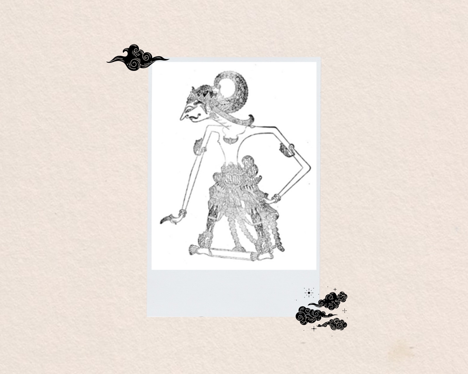 Ilustrasi tokoh wayang Satrugna (RADAR MADIUN)