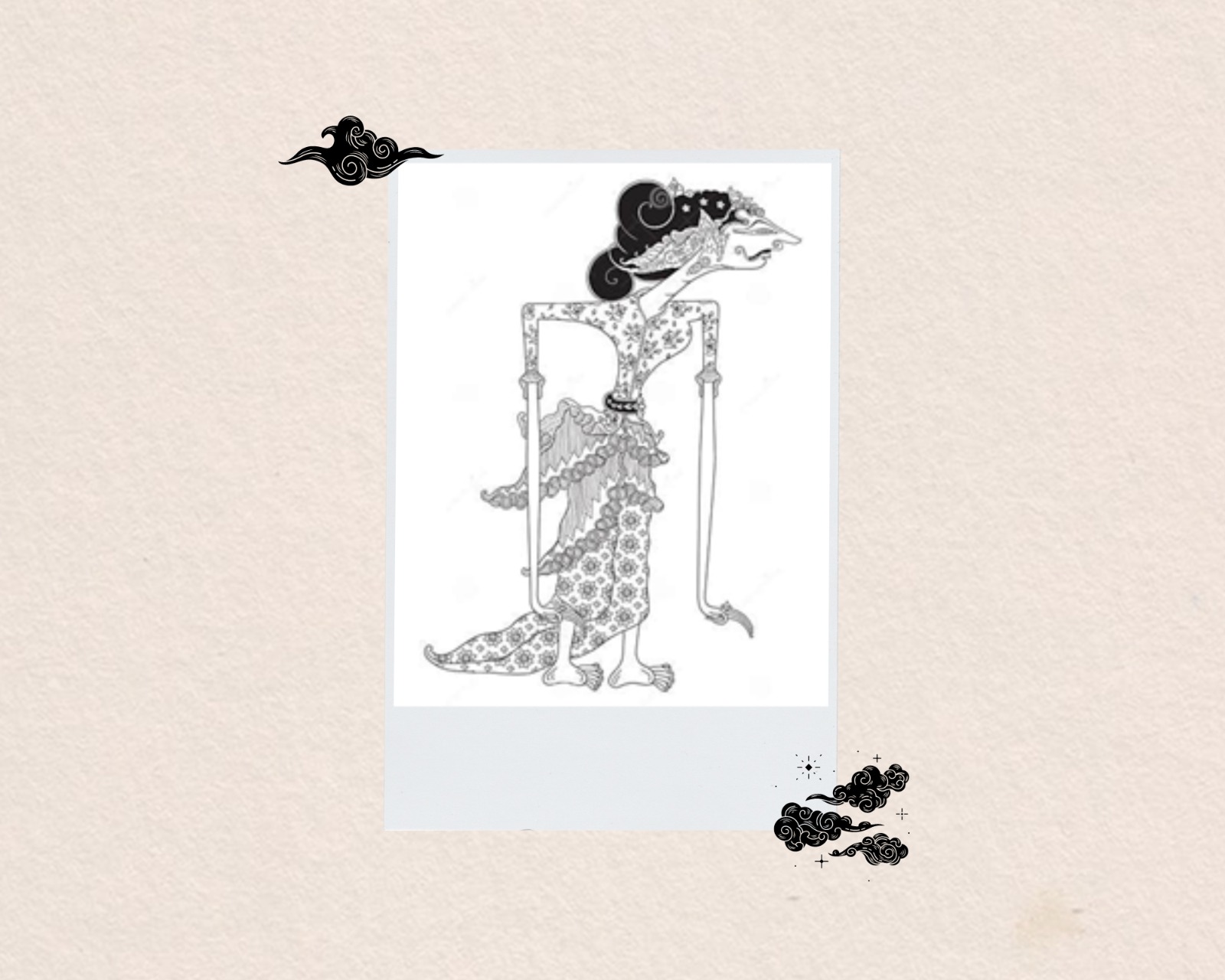 Ilustrasi tokoh wayang Dewi Mantara (RADAR MADIUN)