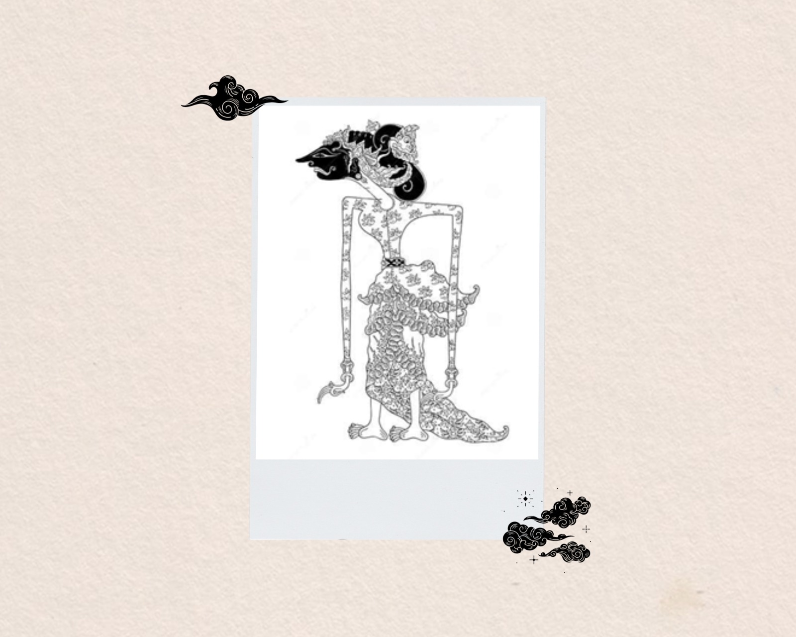 Ilustrasi tokoh wayang Dewi Sumitra (RADAR MADIUN)