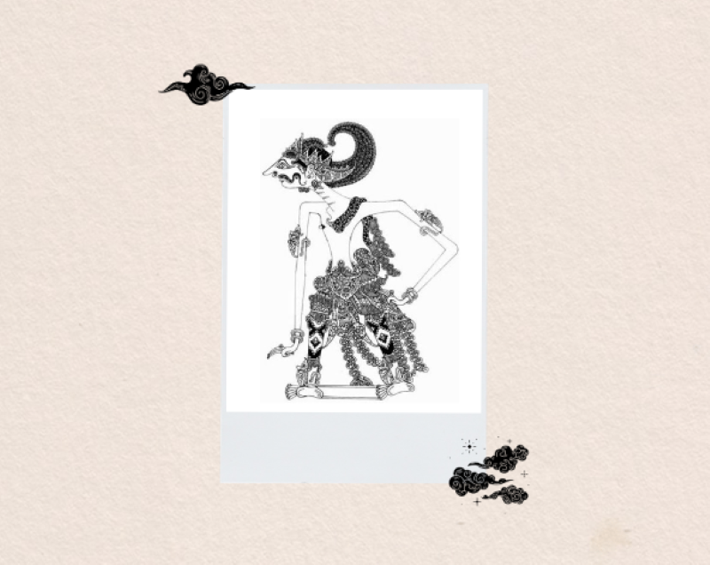 Ilustrasi tokoh wayang Raden Guwarsi (RADAR MADIUN)