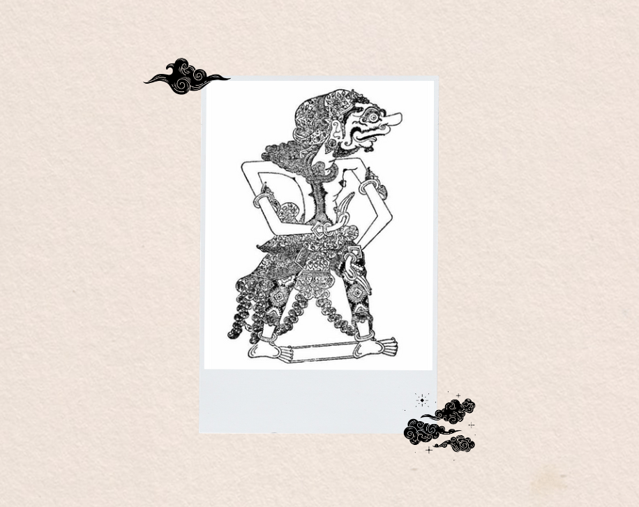 Ilustrasi tokoh wayang Sagotra (RADAR MADIUN)