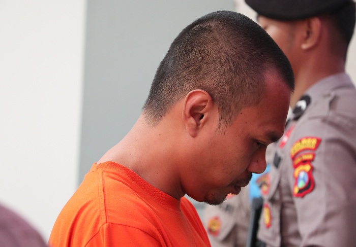 RESIDIVIS: Polres Ponorogo menetapkan Maksum Yusuf sebagai tersangka dalam kasus pencurian dan pemberatan, Kamis (17/10).