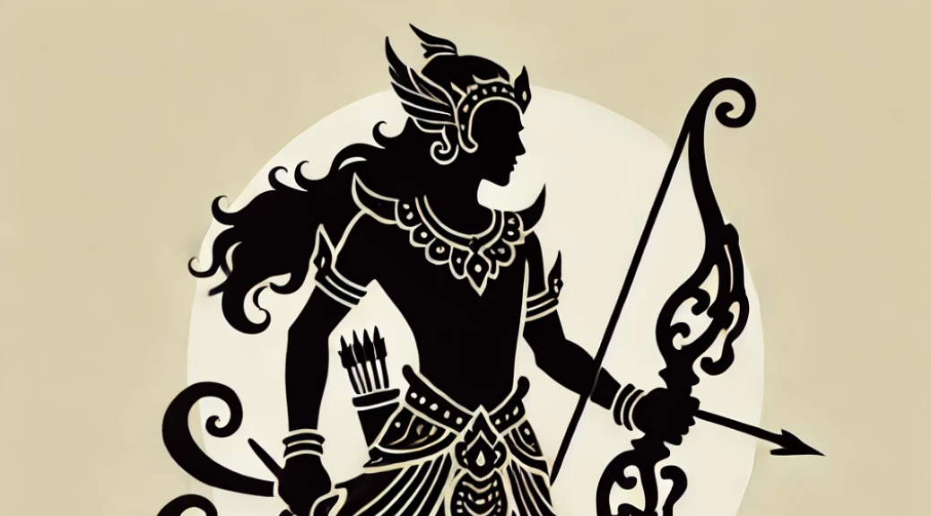Ilustrasi tokoh wayang tertampan (RADAR MADIUN)