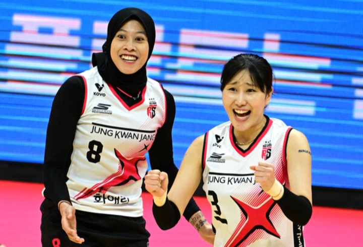 Megawati hangestri tampil gacor pada laga leg 1 playoff liga voli Korea Selatan lawan Hyundai Hillstate. Yeum Hyeseon dinobatkan MVP pertandingan hari Selasa 25 Maret 2025 itu.