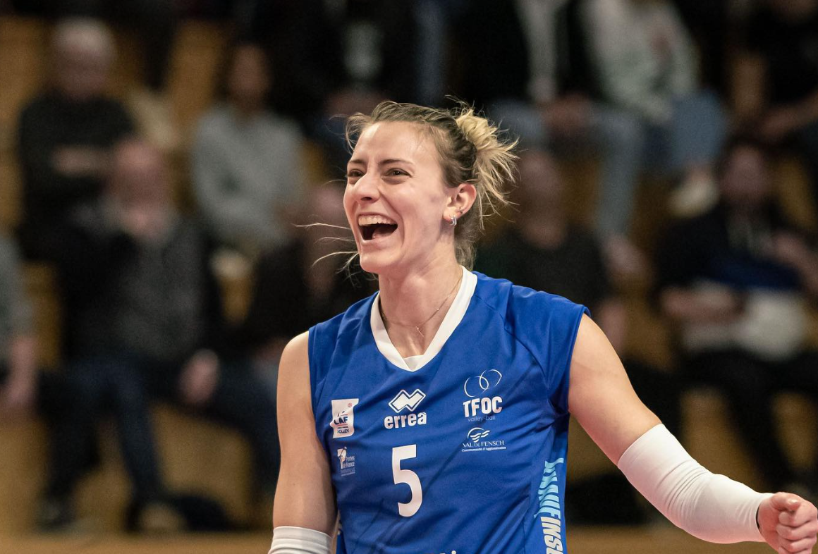Taylor Fricano, pemain baru AI Peppers yang menggantikan posisi Barbara Dapic (INSTAGRAM)