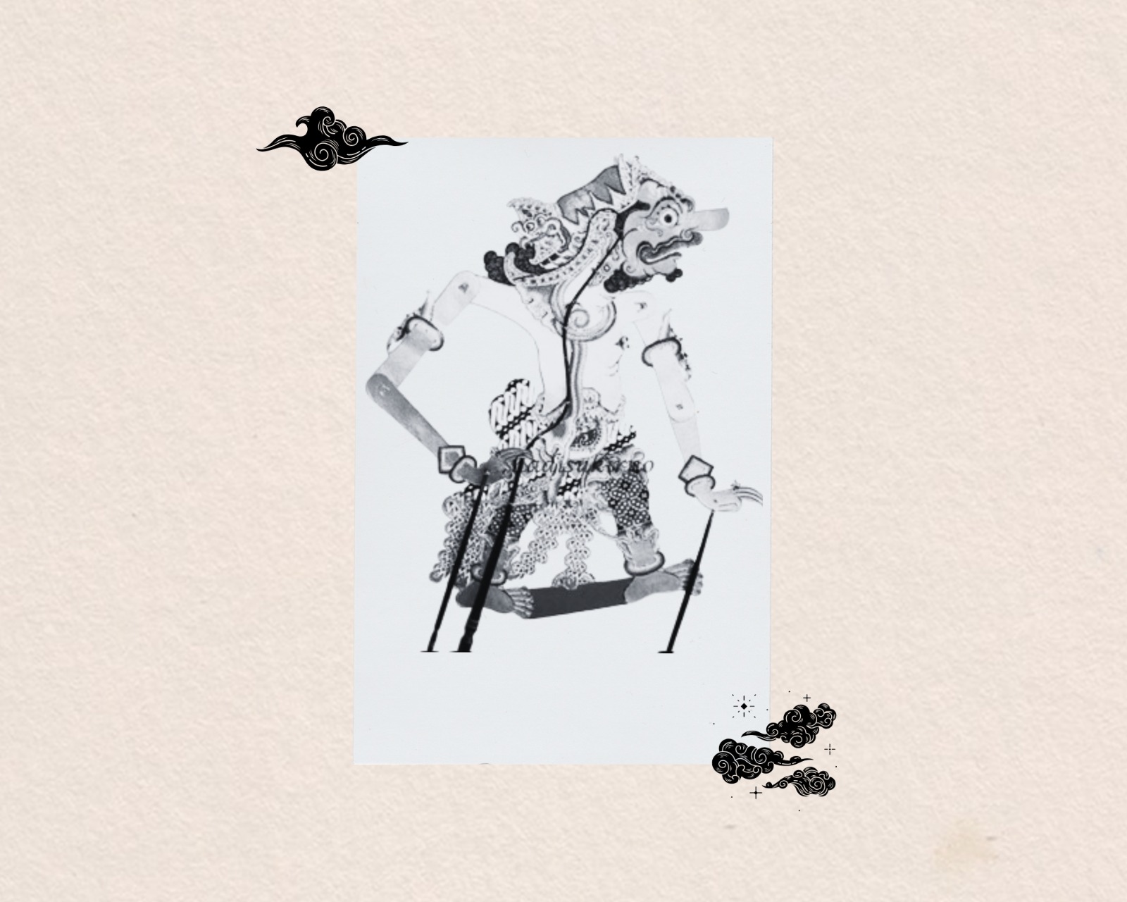 Ilustrasi tokoh wayang Durmagati versi Jogja (RADAR MADIUN)