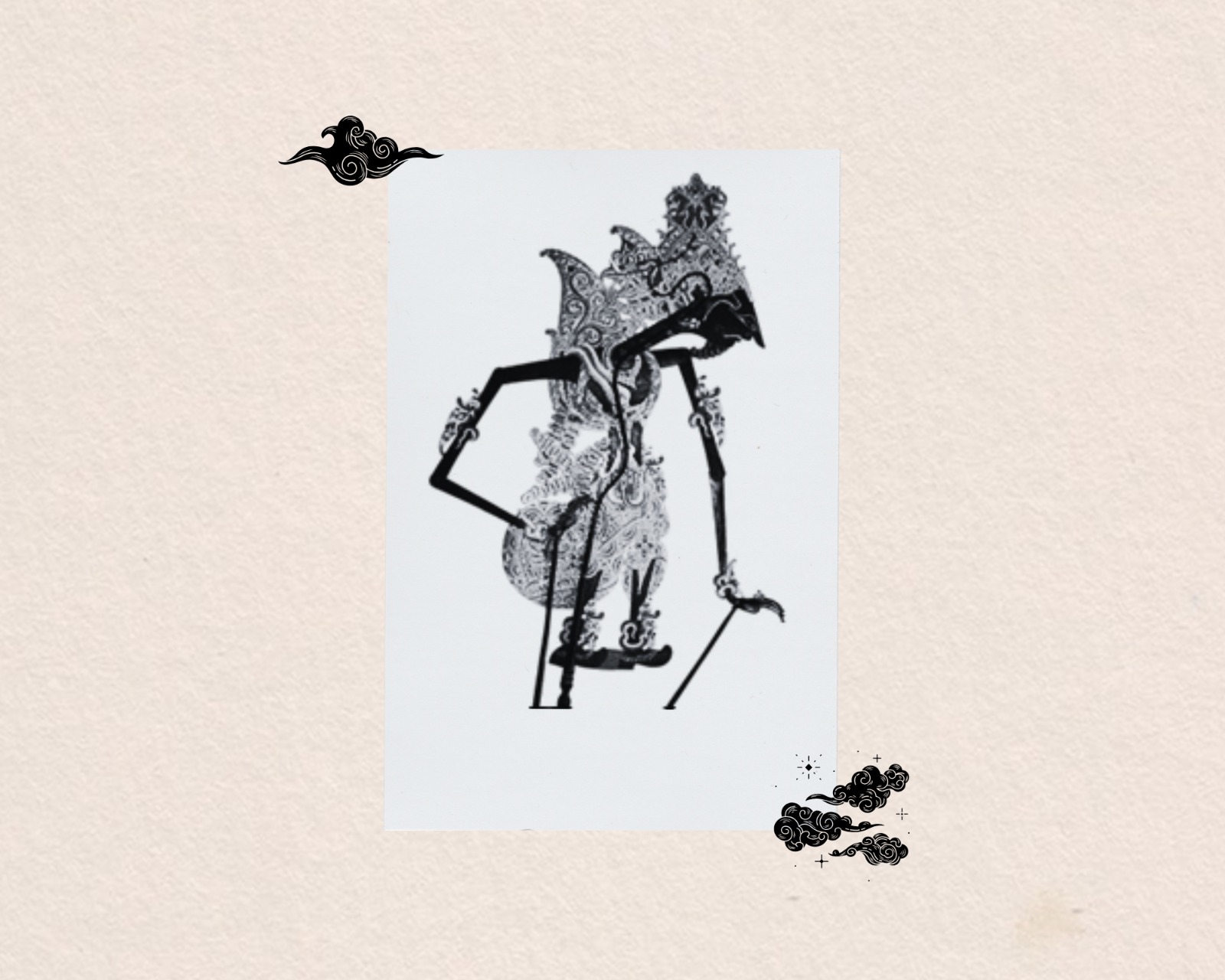 Ilustrasi tokoh wayang Abiyasa alias Byasa versi Jogja (RADAR MADIUN)