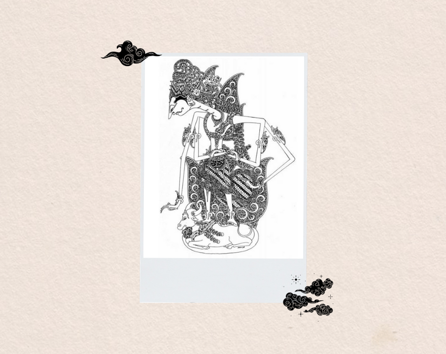 Ilustrasi tokoh wayang Batara Guru (RADAR MADIUN)