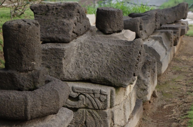 SEJARAH: Sisa-sisa Candi Sari sing isih ana ing Desa Gedangan, Kecamatan Cepogo, Kabupaten Boyolali. (DOKUMEN/RADAR SOLO)