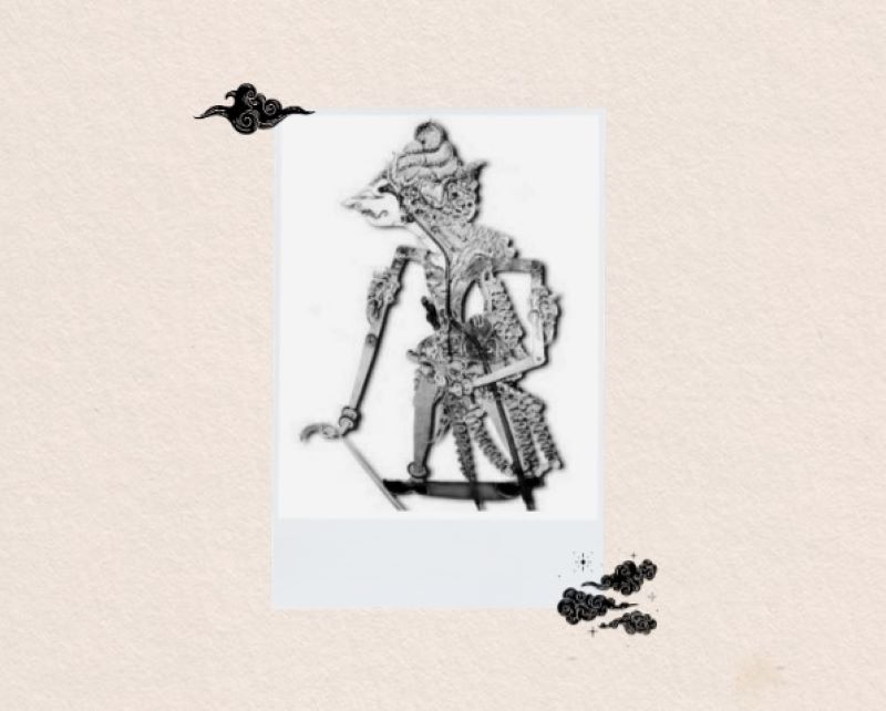 Ilustrasi tokoh wayang Batara Penyarikan