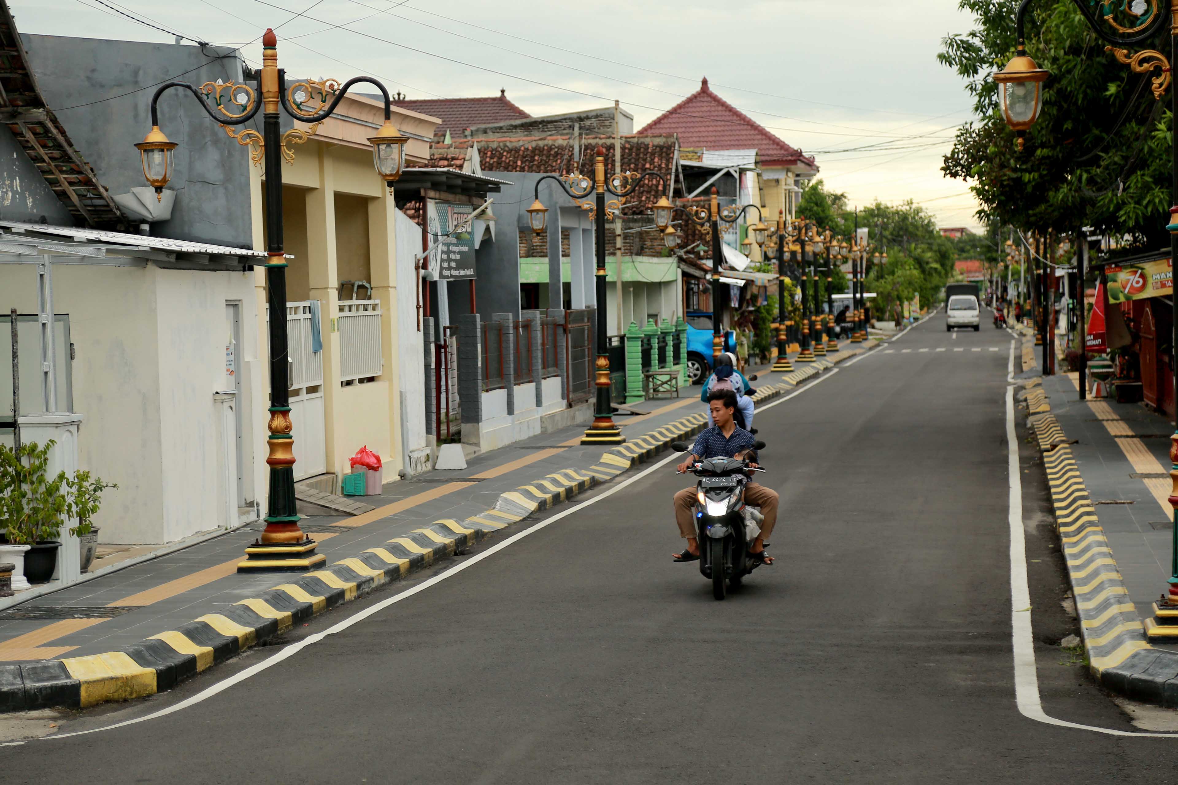 MULUS: Kondisi ruas jalan di Kota Madiun dalam keadaaan 97 persen mantap. (DOK RADAR MADIUN)