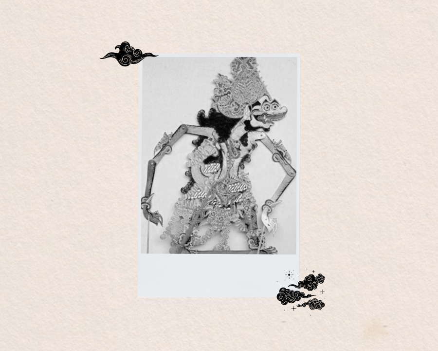 Ilustrasi tokoh wayang Subali versi Jogja