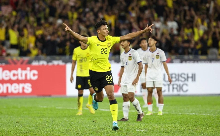 WONDERKID: Haqimi Azim, pemain muda Timnas Malaysia, digadang bersinar di Piala AFF 2024.