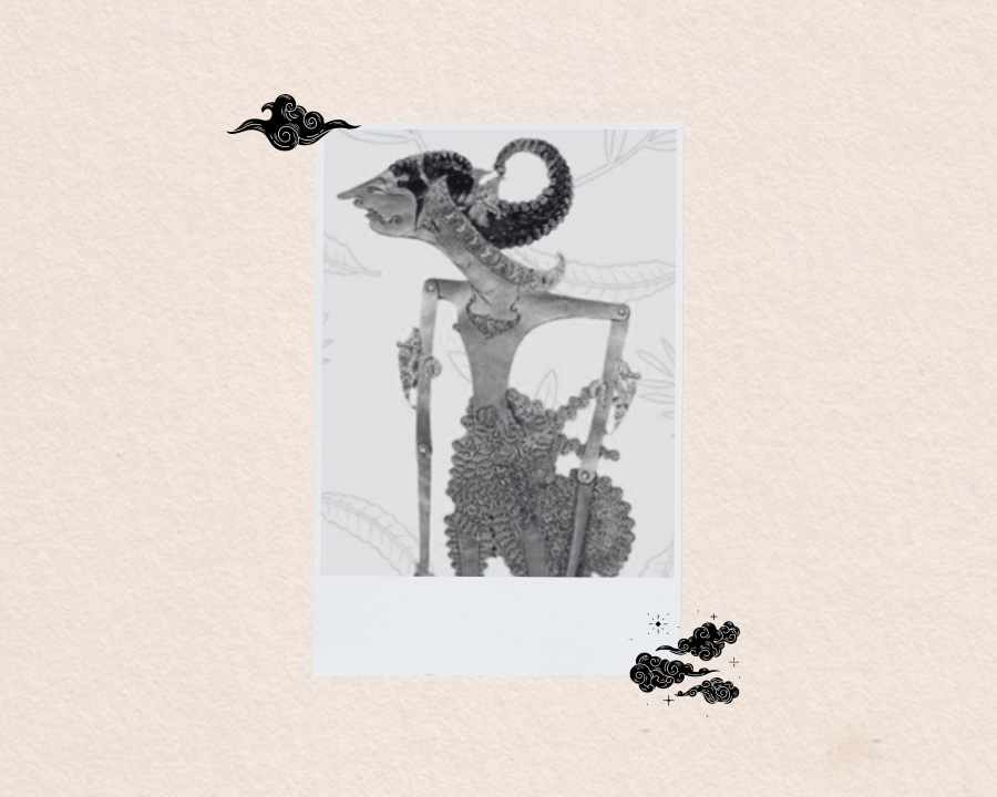 Ilustrasi tokoh wayang Sadewa versi Jogja