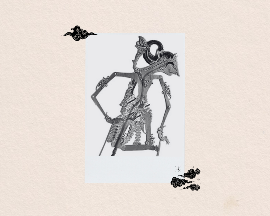 Ilustrasi tokoh wayang Sumantri versi Jogja