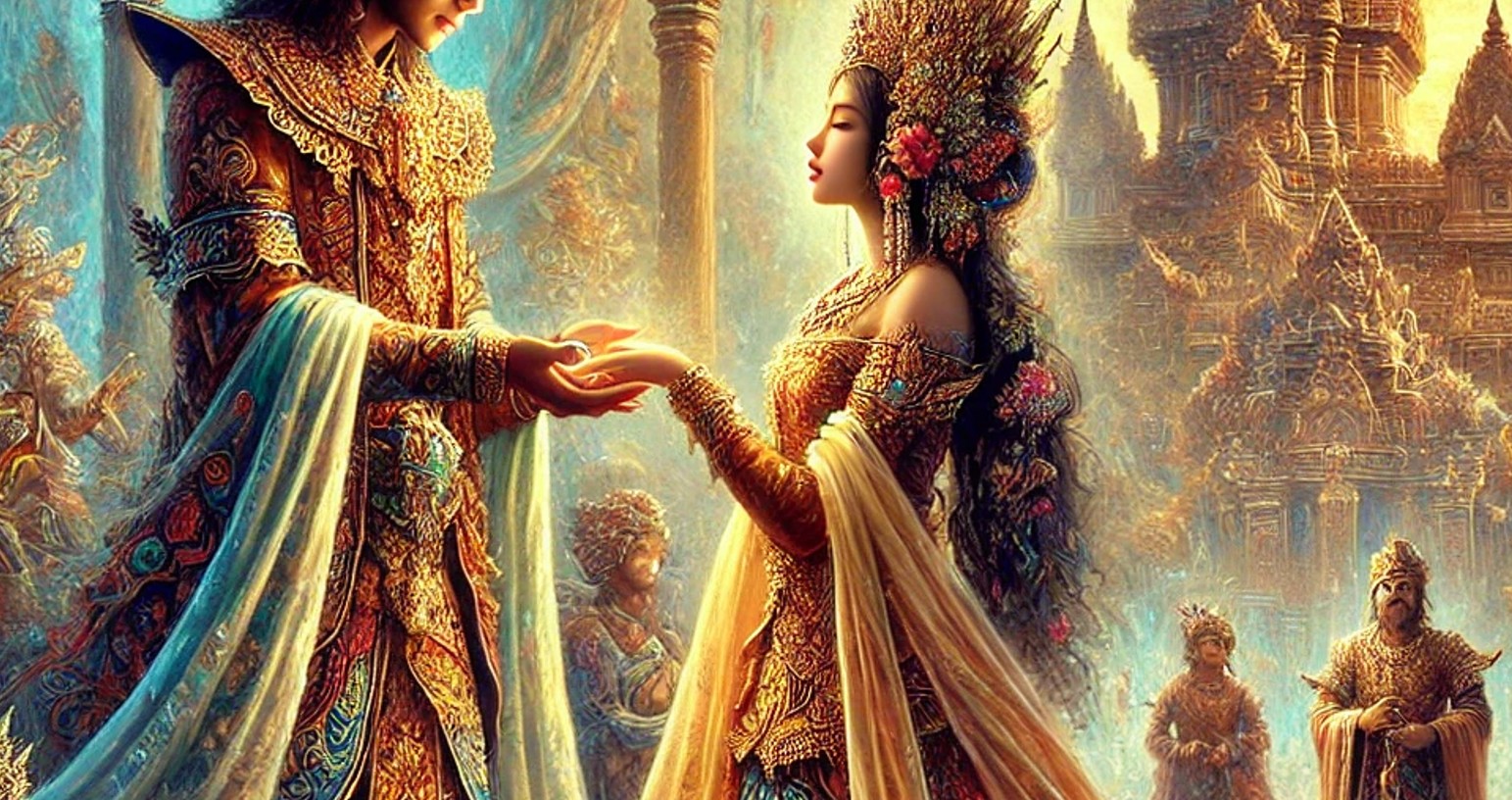 Ilustrasi Duryudana dan Banuwati