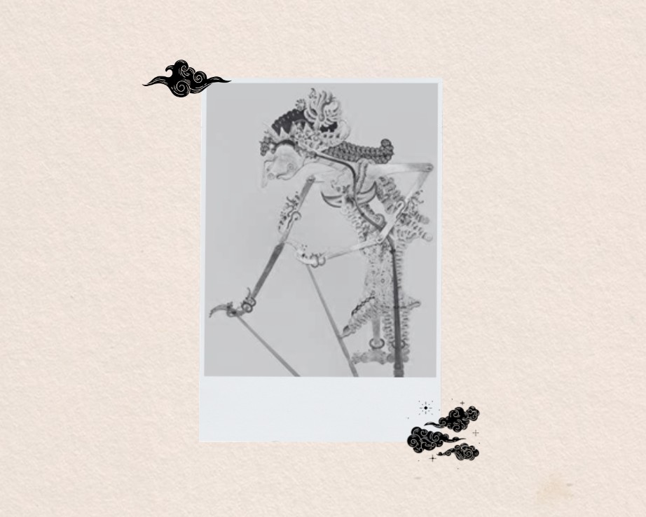 Ilustrasi tokoh wayang Batari Kamaratih