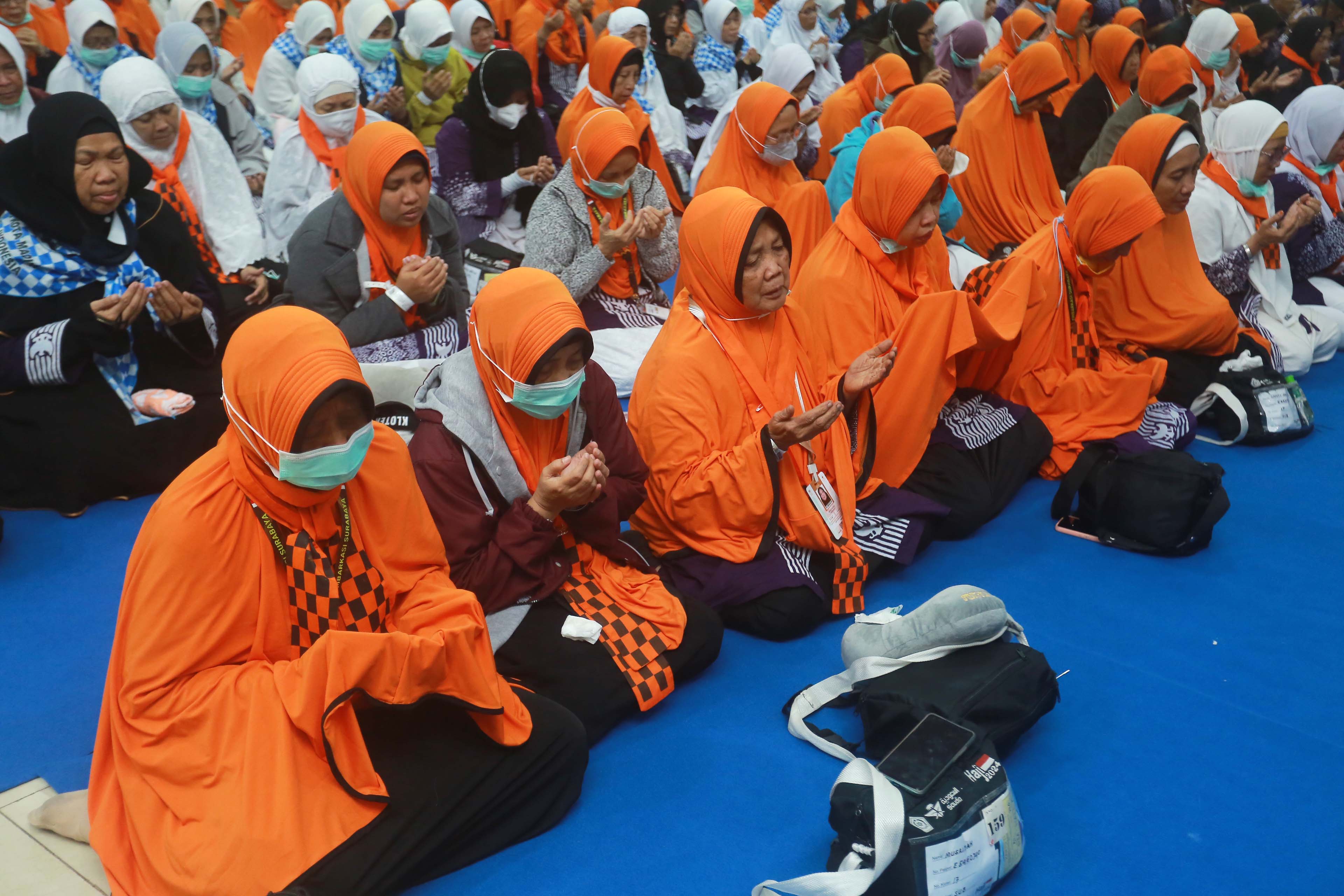 Ilustrasi jemaah haji dari Kota Madiun.