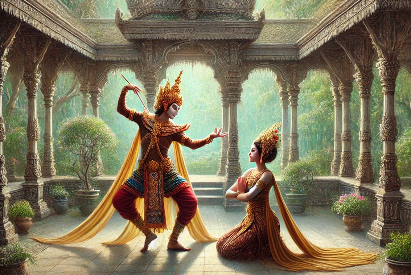 Ilustrasi tokoh wayang Kedi Wrehatnala
