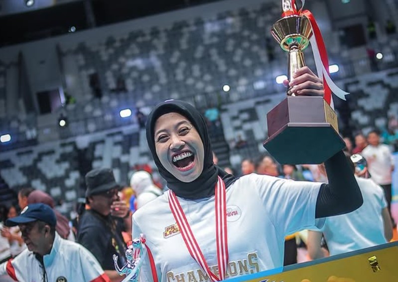 Megawati meraih MVP Proliga 2024 bersama Jakarta BIN