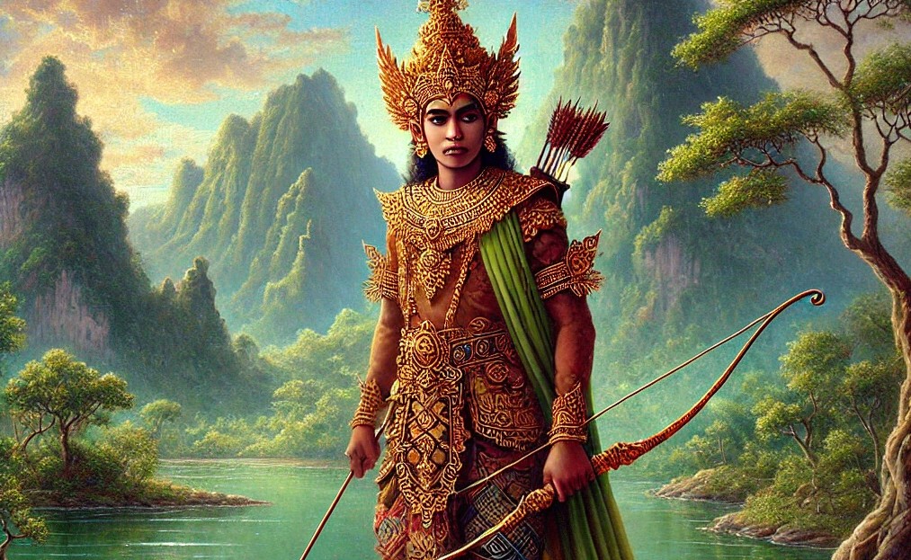 Ilustrasi tokoh wayang Bambang Sakri
