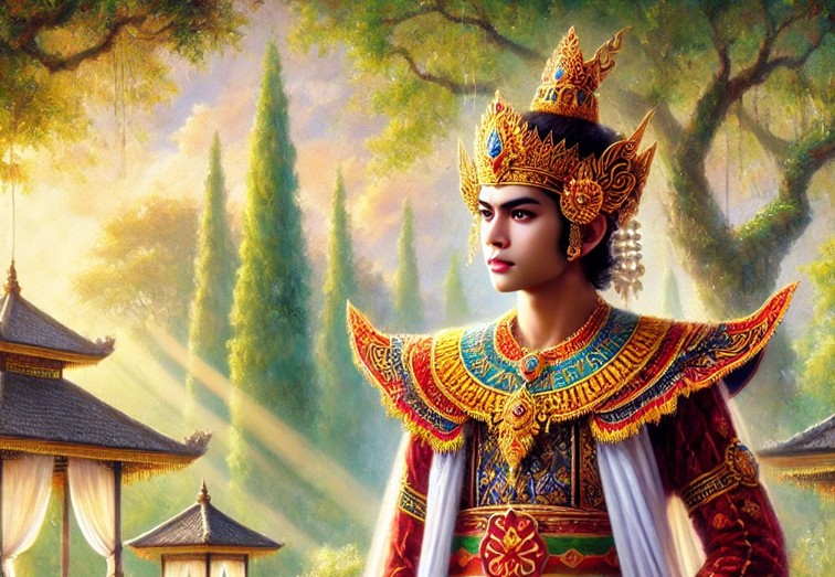 Ilustrasi tokoh wayang Pancawala