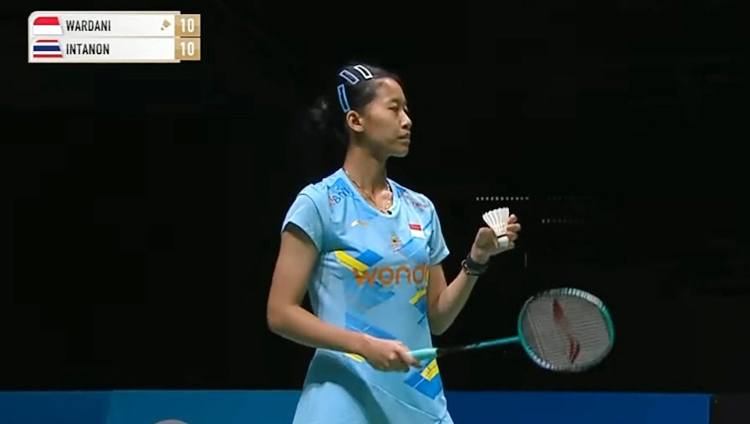 Putri KW kalah dari Ratchanok Intanon.