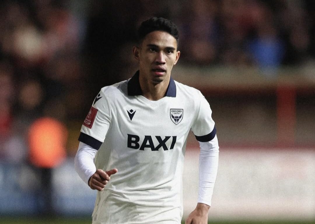 DEBUT: Aksi Marselino Ferdinan di laga Oxford United vs Exeter City di Piala FA, Sabtu 11 Januari 2025.