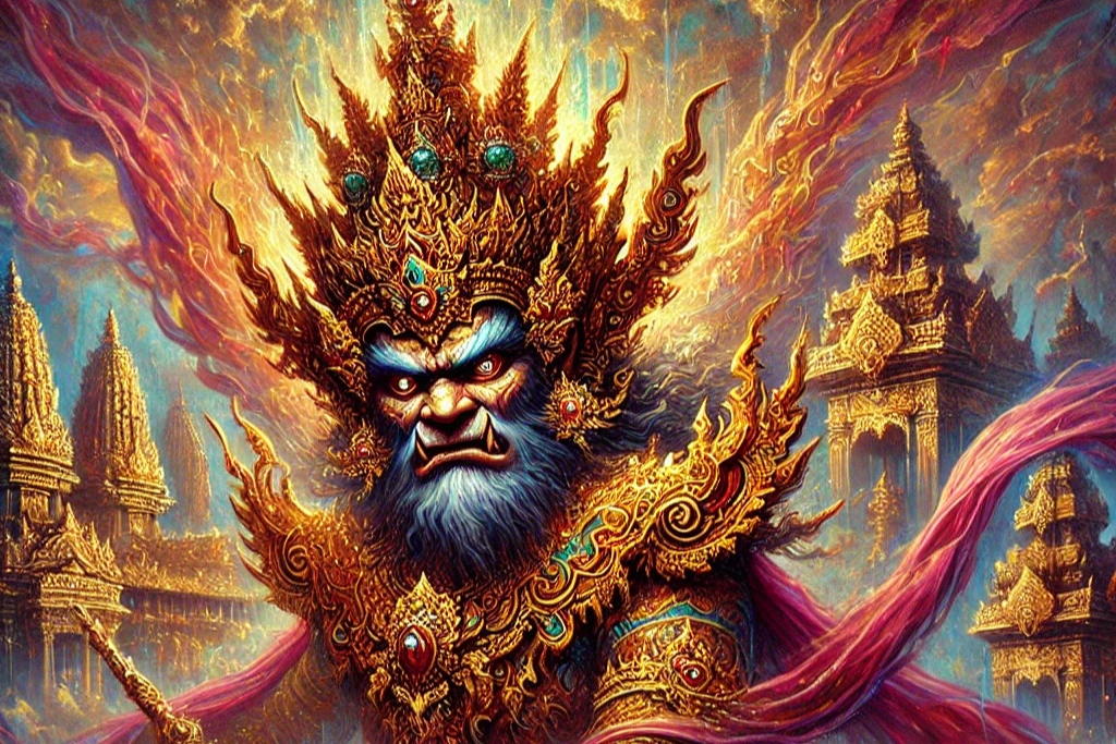 Ilustrasi tokoh wayang Jungkungmardeya