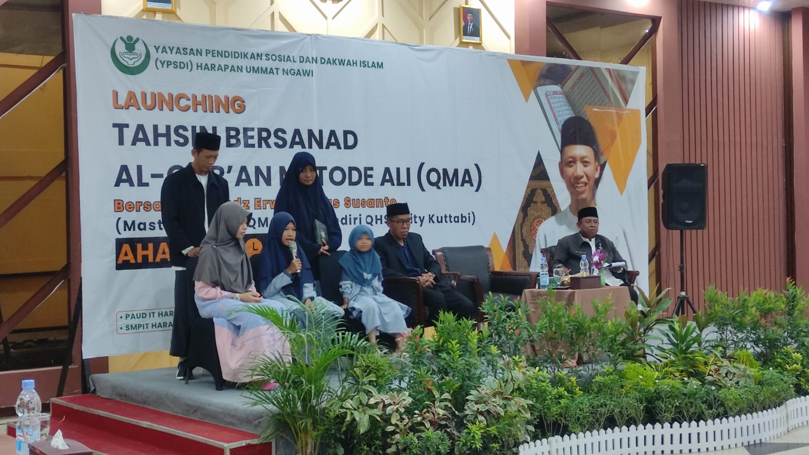 YPSDI resmi meluncurkan program Tahsin Bersanad Al-Qur&rsquo;an Metode Ali (QMA) dalam acara di gedung pertemuan Notosuman, Ngawi.