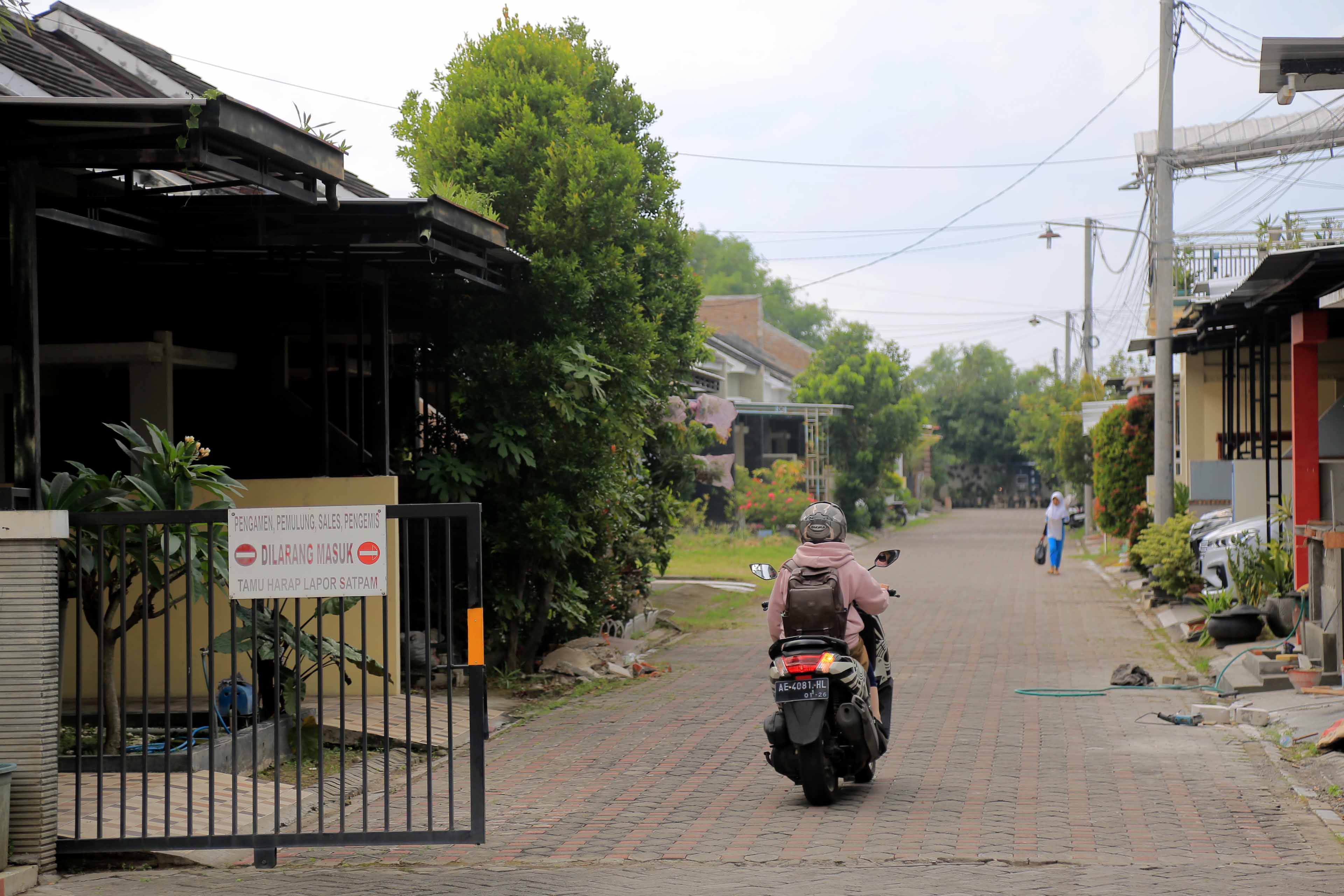 PERMUKIMAN WARGA: Salah satu perumahan di Kota Madiun. Ketegasan kejari setempat mengusut penyimpangan PSU diapresiasi.