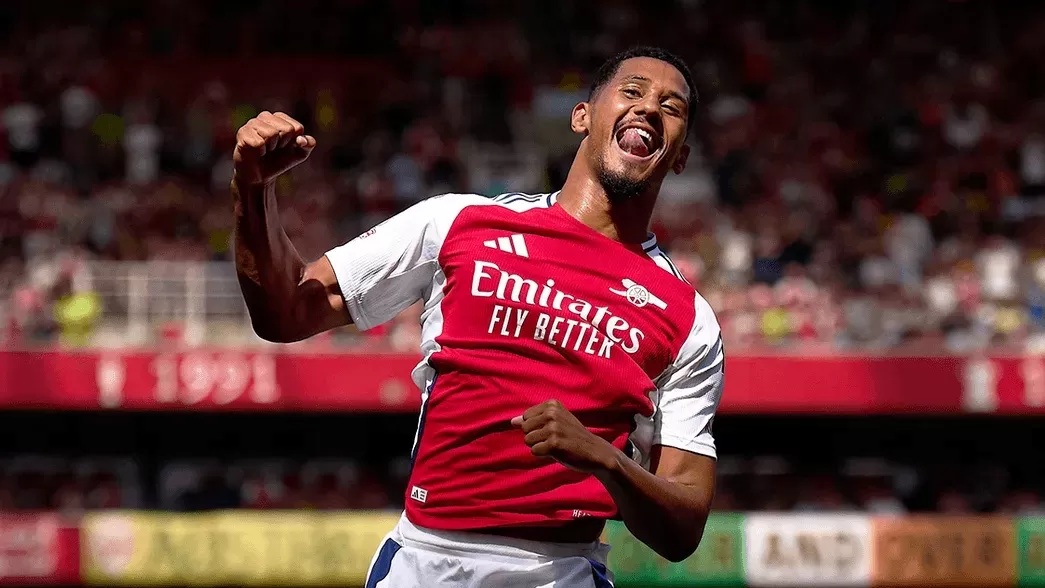 William Saliba diminati Real Madrid. (Arsenal.com)