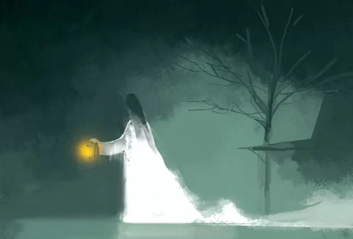 Ilustrasi gaib atau mahkluk halus