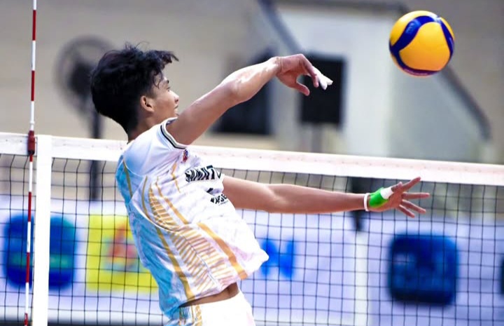 Rama Fazza jadi andalan Samator mendulang poin.